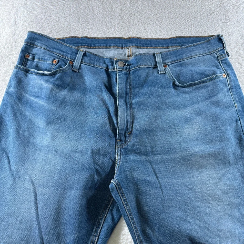 Levi's 541 Athletic‎ Taper Fit Stretch Jeans Men's Size 42x30 Blue Medium Wash
